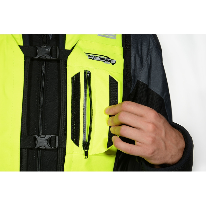 Gilet airbag HELITE Turtle 2 giallo fluo