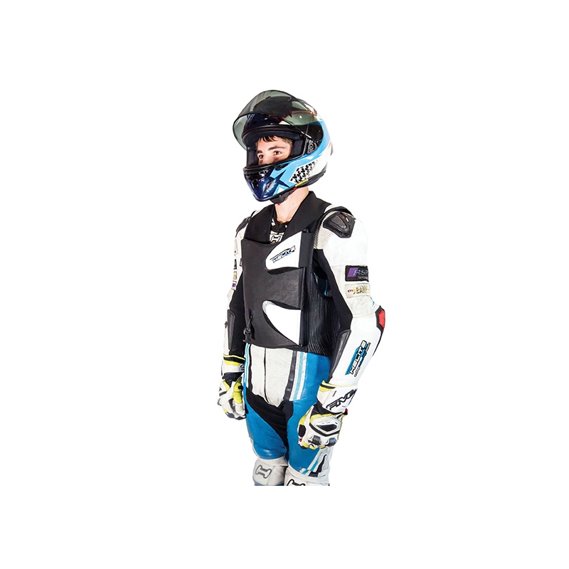 Gilet airbag HELITE GP Air 2 bianco e nero
