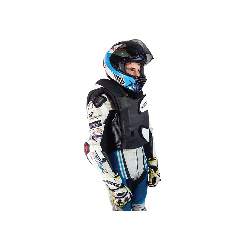 Gilet airbag HELITE GP Air 2 bianco e nero