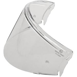 Visiera per casco da moto Cassida Multiflip con predisposizione Pinlock, trasparente