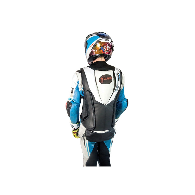 Gilet airbag HELITE GP Air 2 bianco e nero