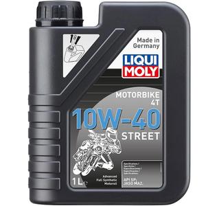 Olio motore sintetico LIQUI MOLY per moto 4T 10W40 Street, 1 l