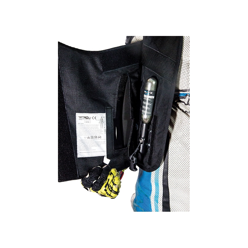 Gilet airbag HELITE GP Air 2 bianco e nero