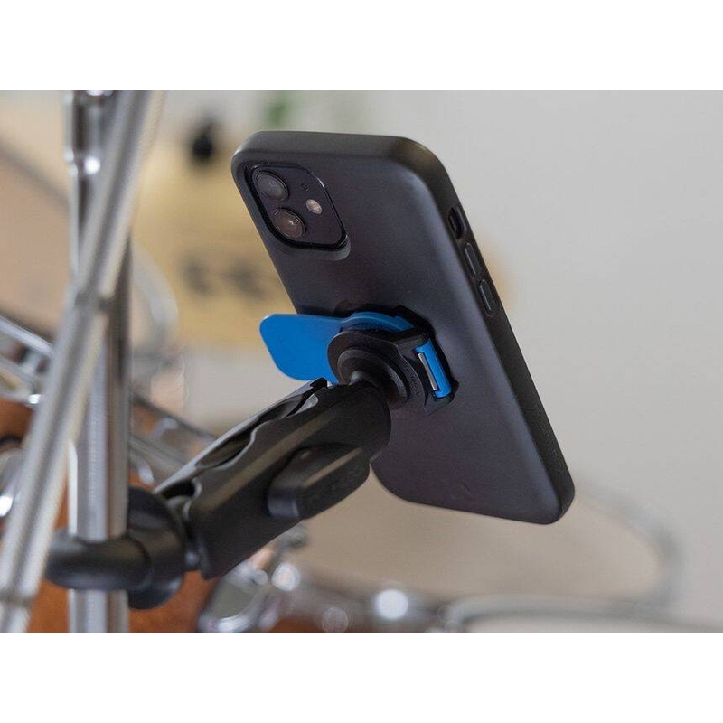 Supporto per telefono Quad Lock® 360 con leva di rilascio, blu-nero