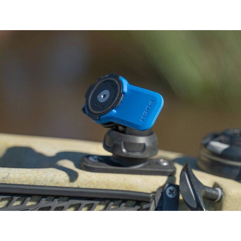 Supporto per telefono Quad Lock® 360 con leva di rilascio, blu-nero