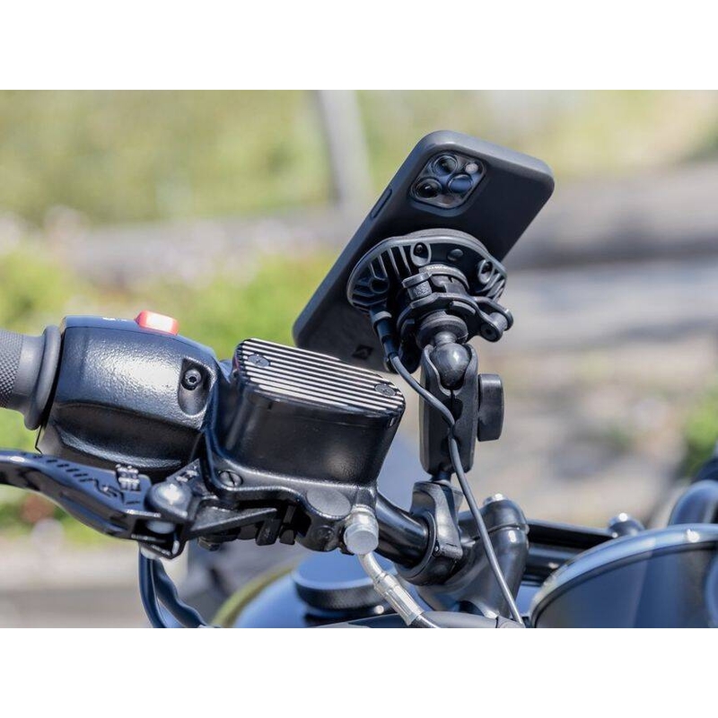 Base di supporto per telefono piccolo Quad Lock® 360 V2, colore nero