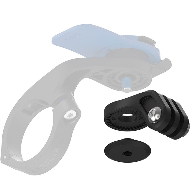 Adattatore Quad Lock® per action camera/luce, colore nero