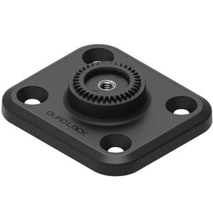 Base piatta Quad Lock® 360 nera