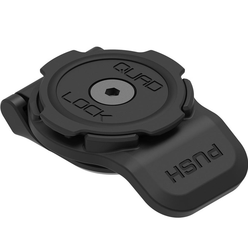 Supporto per cellulare Quad Lock® 360 con leva corta, colore nero.