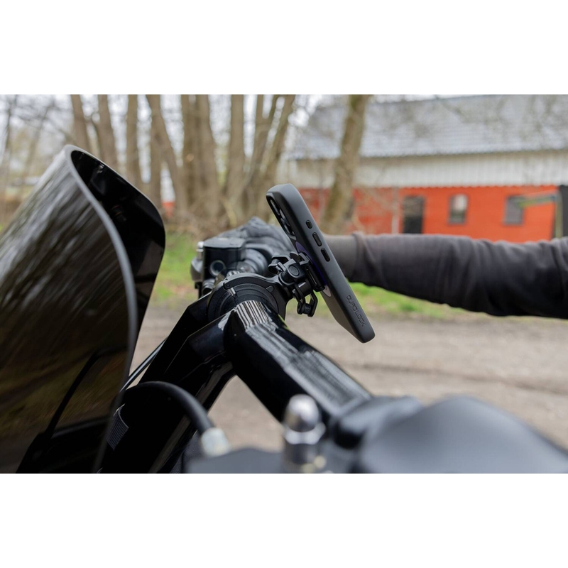 Supporto per telefono da manubrio grande Quad Lock® PRO, nero