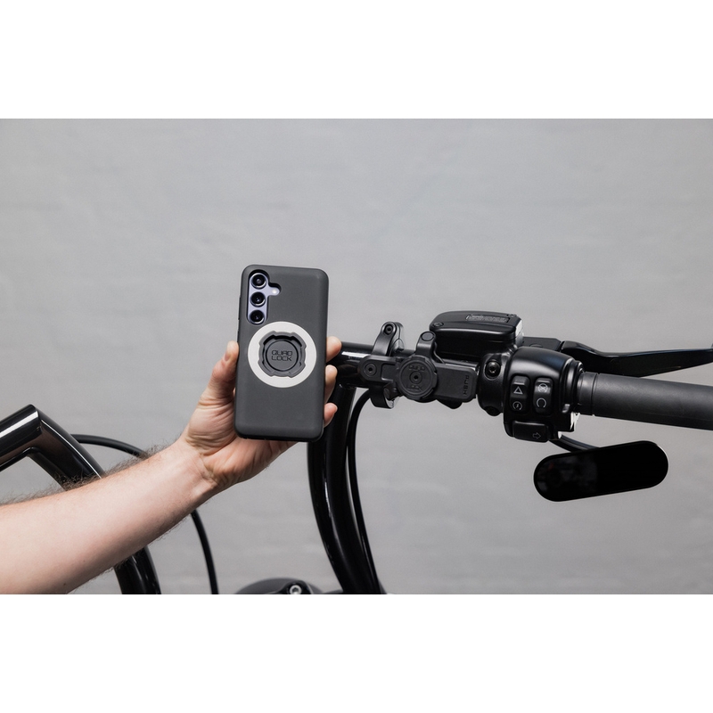 Supporto per telefono da manubrio grande Quad Lock® PRO, nero