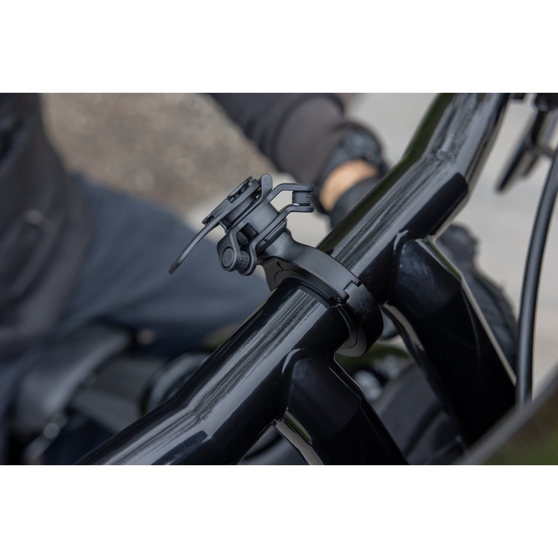 Supporto per telefono da manubrio grande Quad Lock® PRO, nero
