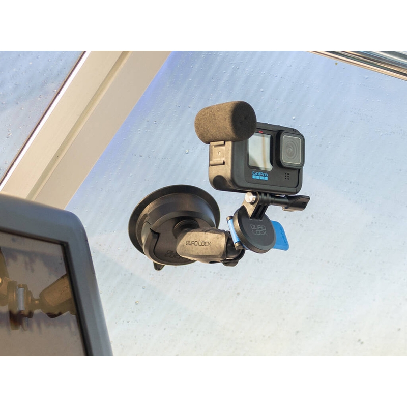 Adattatore Quad Lock® per videocamera sportiva - GoPro standard nero