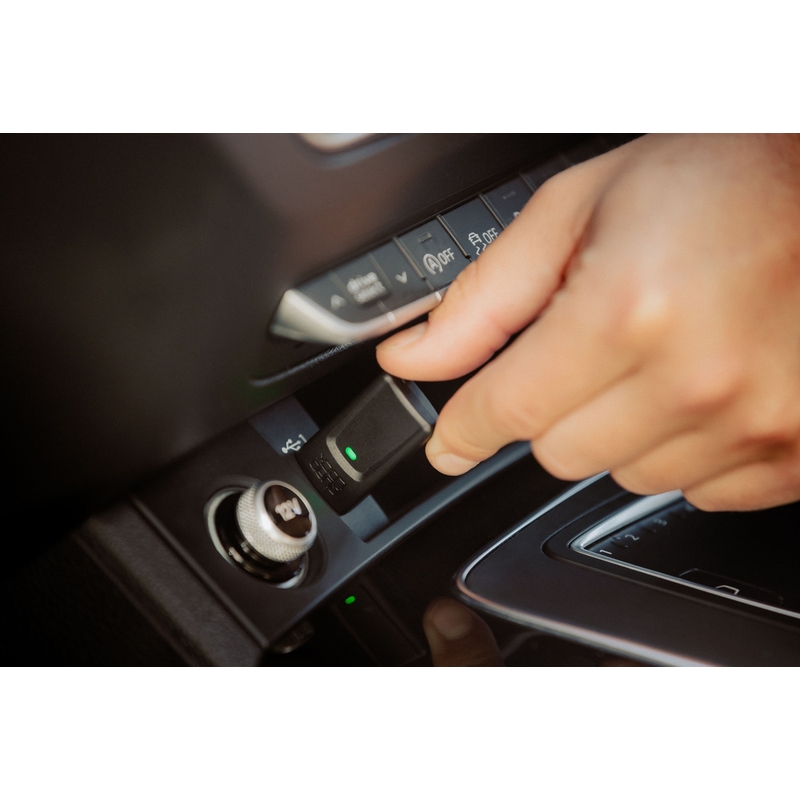 Adattatore wireless Quad Lock® CarPlay/Android Auto nero