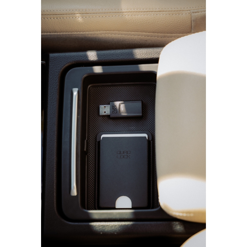 Adattatore wireless Quad Lock® CarPlay/Android Auto nero