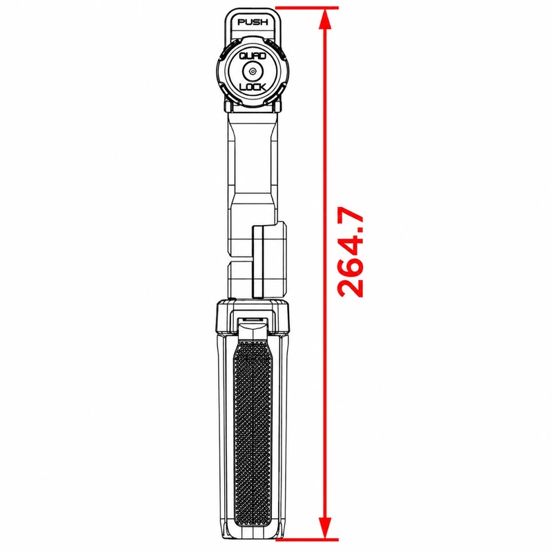 Treppiede Quad Lock® nero