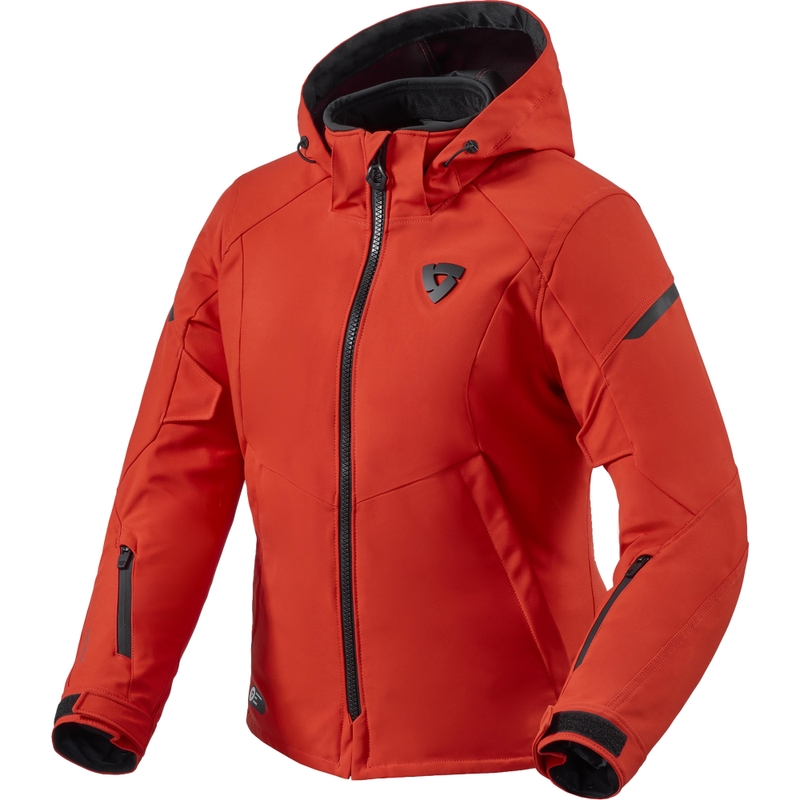 Giacca da moto da donna Revit Afterburn 2 H2O rossa