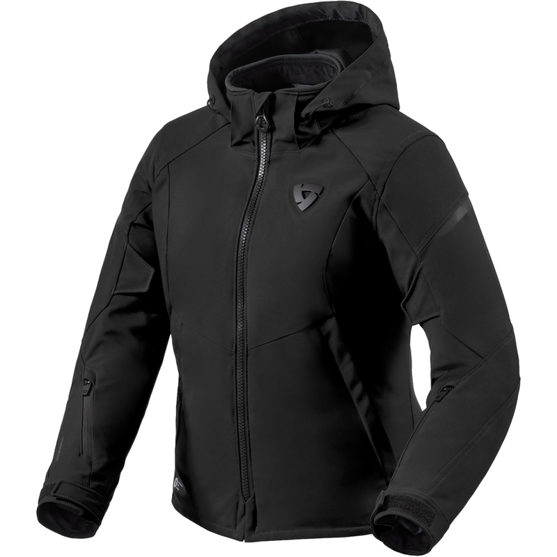 Giacca da moto da donna Revit Afterburn 2 H2O nera