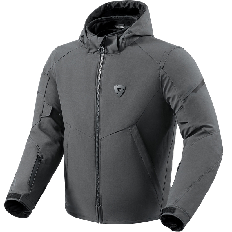 Giacca da moto Revit Afterburn 2 H2O grigio scuro