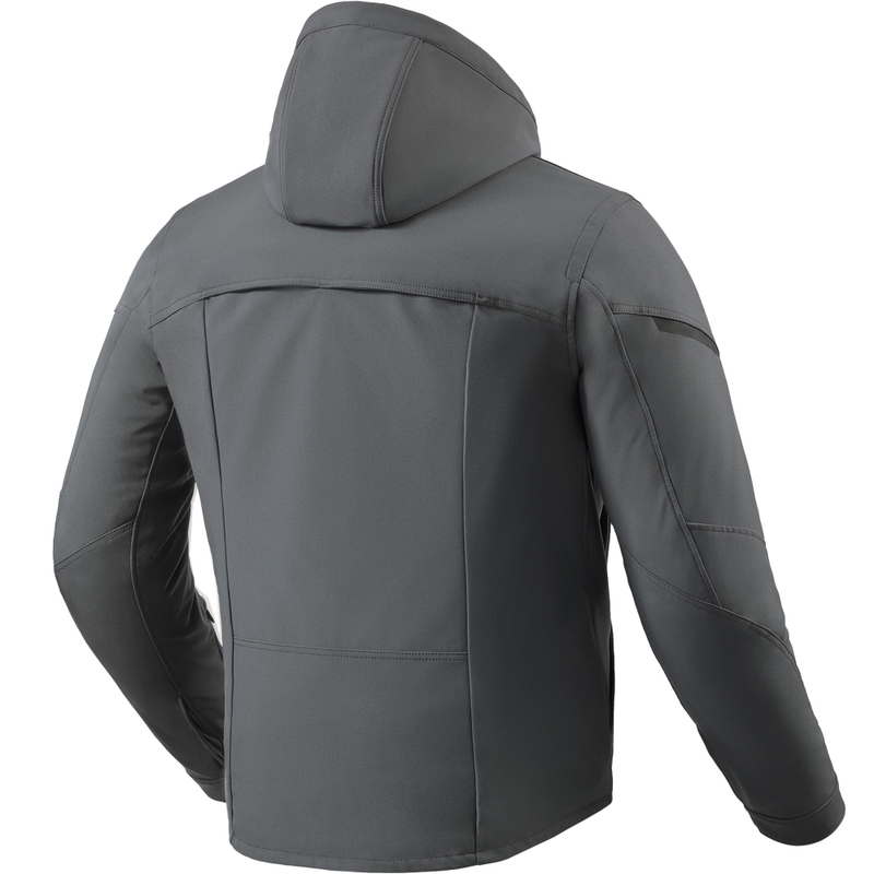 Giacca da moto Revit Afterburn 2 H2O grigio scuro
