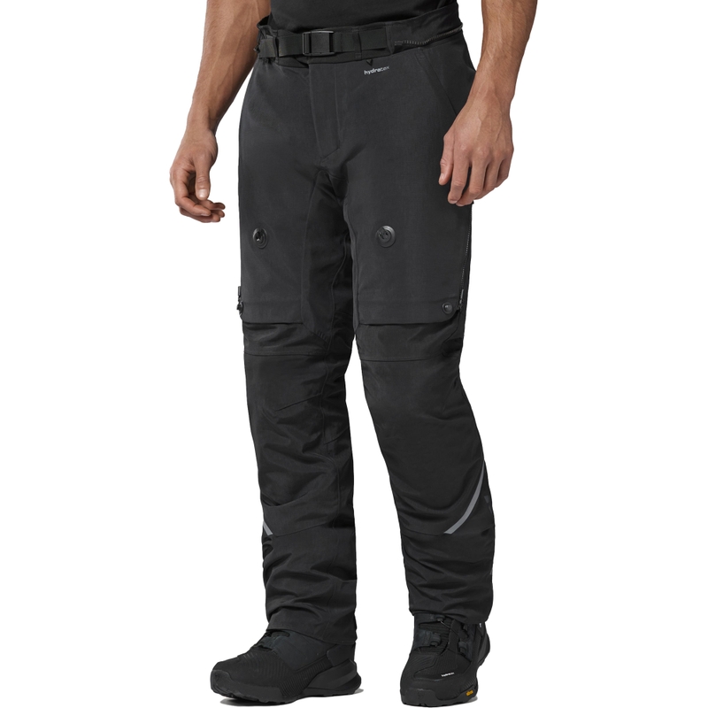 Pantaloni da moto corti Revit Fractal H2O neri