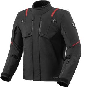 Giacca da moto Revit Fractal H2O nera