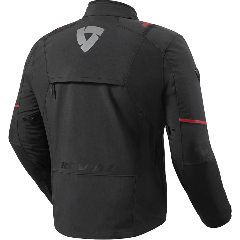 Giacca da moto Revit Fractal H2O nera