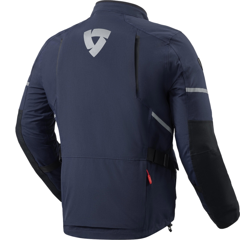 Giacca da moto Revit Vertical 2 GTX blu scuro-nera