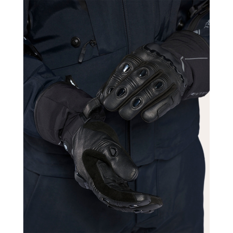 Guanti da moto riscaldati Revit Warp H2O, neri