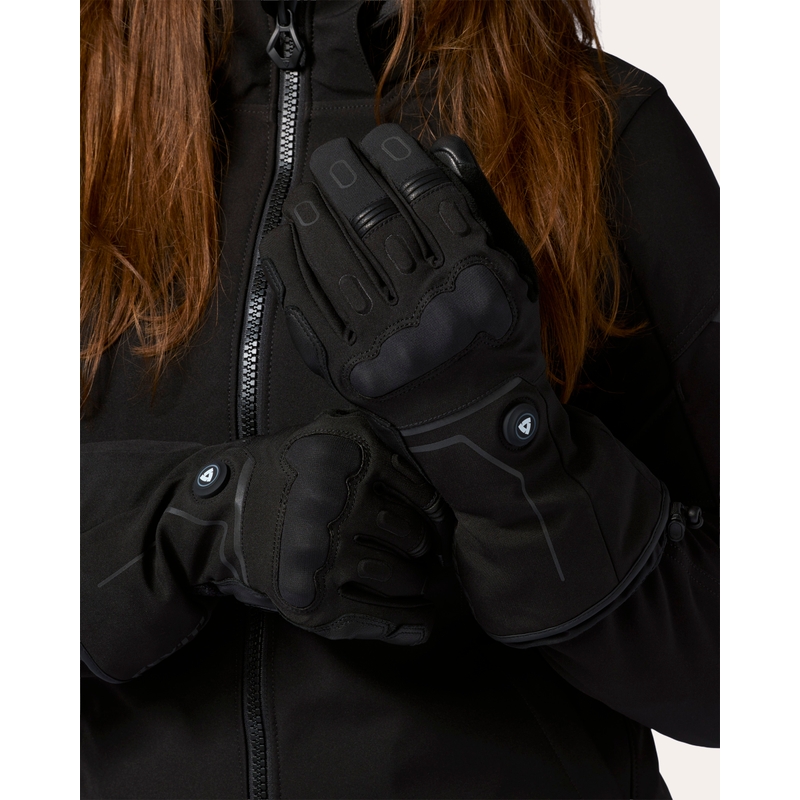 Guanti da moto riscaldati da donna Revit Liberty 2 H2O, neri