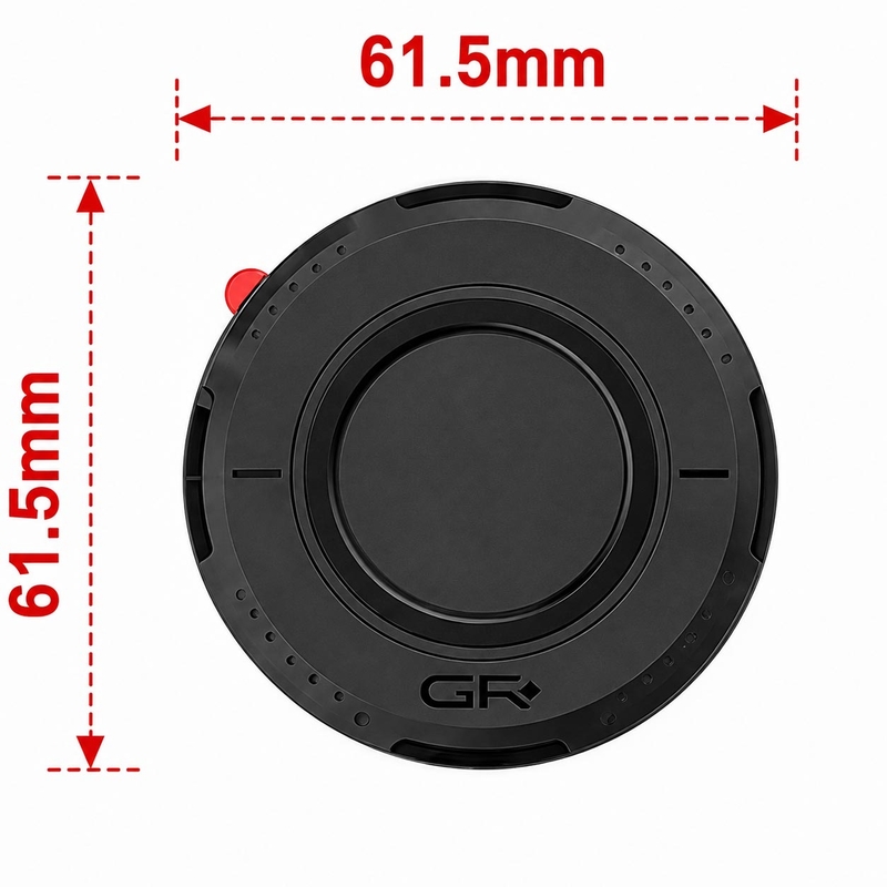 Supporto per telefono da manubrio curvo per moto GRxplore MT10, colore nero