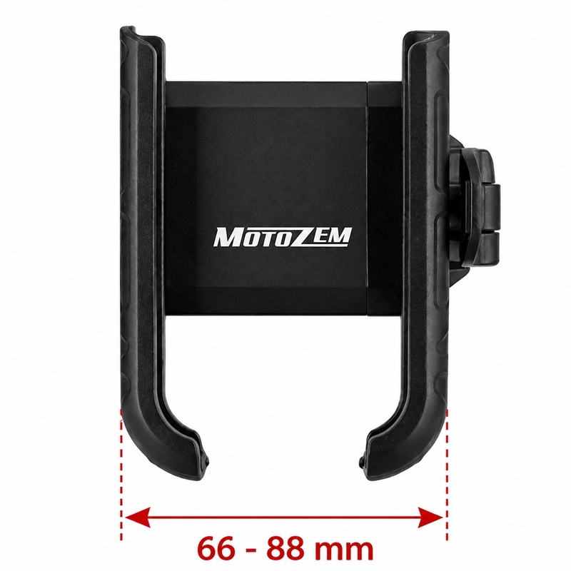 Supporto per cellulare MotoZem ISO nero