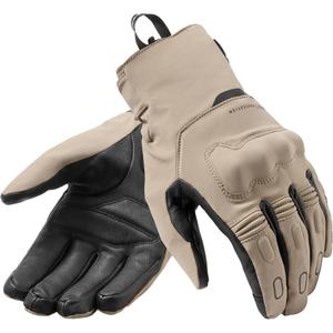 Guanti da moto Revit Cassini 2 H2O color sabbia e nero