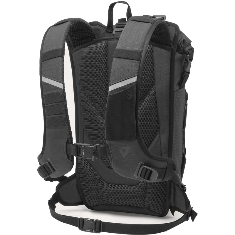 Zaino da moto Revit Bauxite H2O grigio-nero 18 l
