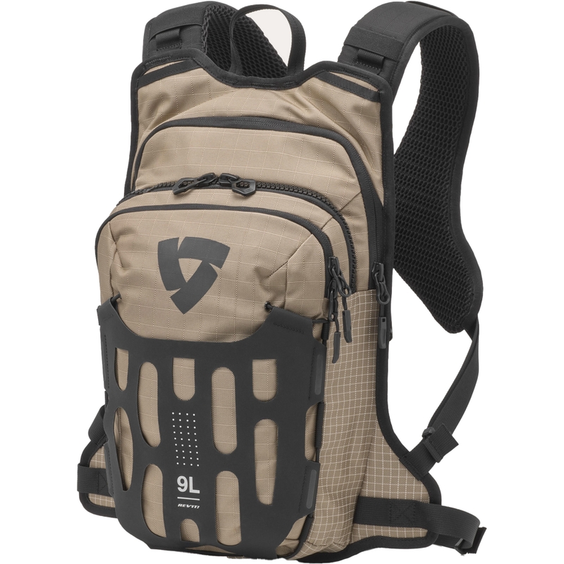 Zaino da moto Revit Eolian H2O color sabbia e nero, 9 l