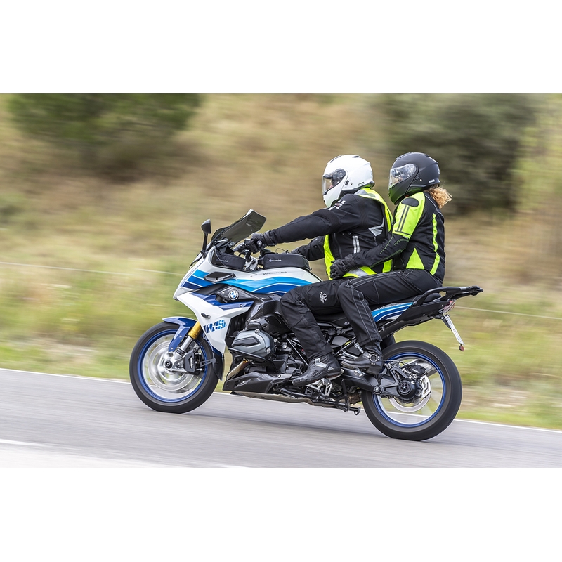 Giacca airbag HELITE Vented nero-giallo fluo