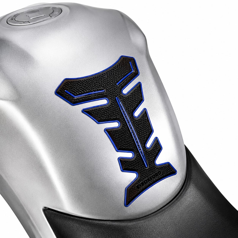 Adesivo per serbatoio carburante Stampa HDF9 nero-blu