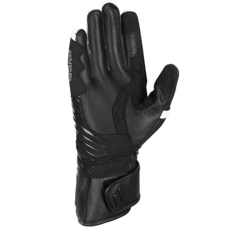 Guanti da moto Oxford RP-5 3.0 neri e bianchi