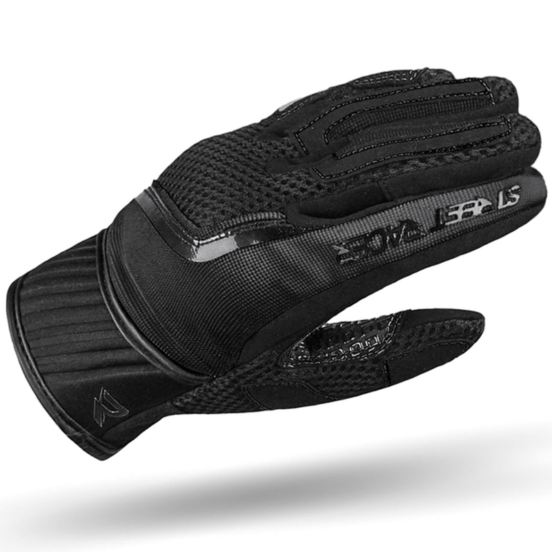 Guanti da moto Street Racer Stunt neri