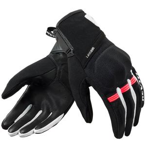 Guanti da moto Revit Mosca 2 nero e rosa da donna