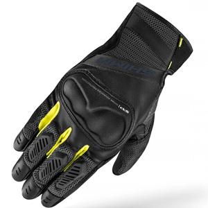 Guanti da moto Shima Hero nero-giallo fluo