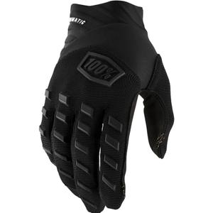 Guanti da motocross per bambini 100% Airmatic neri