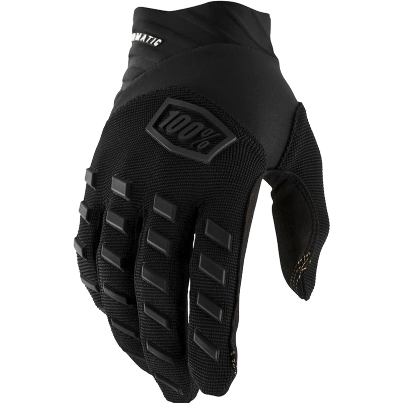 Guanti da motocross per bambini 100% Airmatic neri