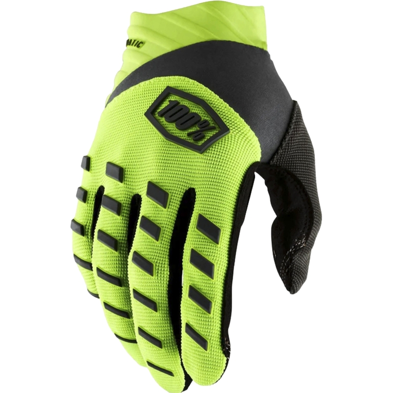 Guanti da motocross per bambini 100% Airmatic giallo-nero