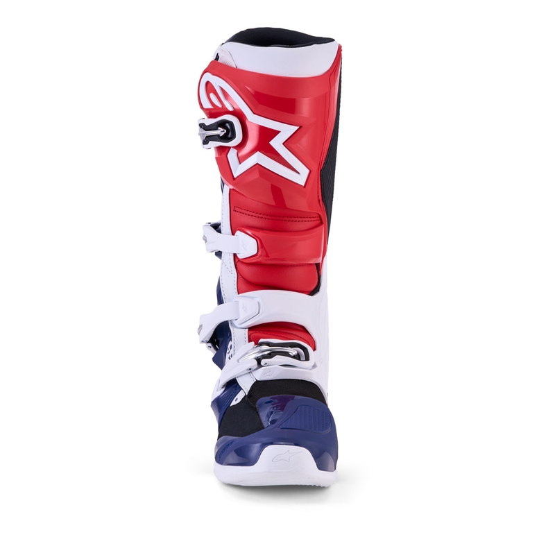 Stivali da motocross Alpinestars TECH 7 UNITY rosso-bianco-blu