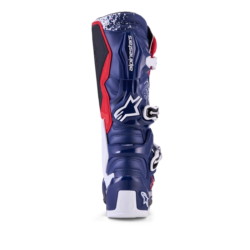 Stivali da motocross Alpinestars TECH 7 UNITY rosso-bianco-blu