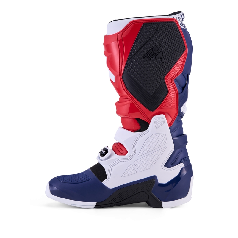 Stivali da motocross Alpinestars TECH 7 UNITY rosso-bianco-blu