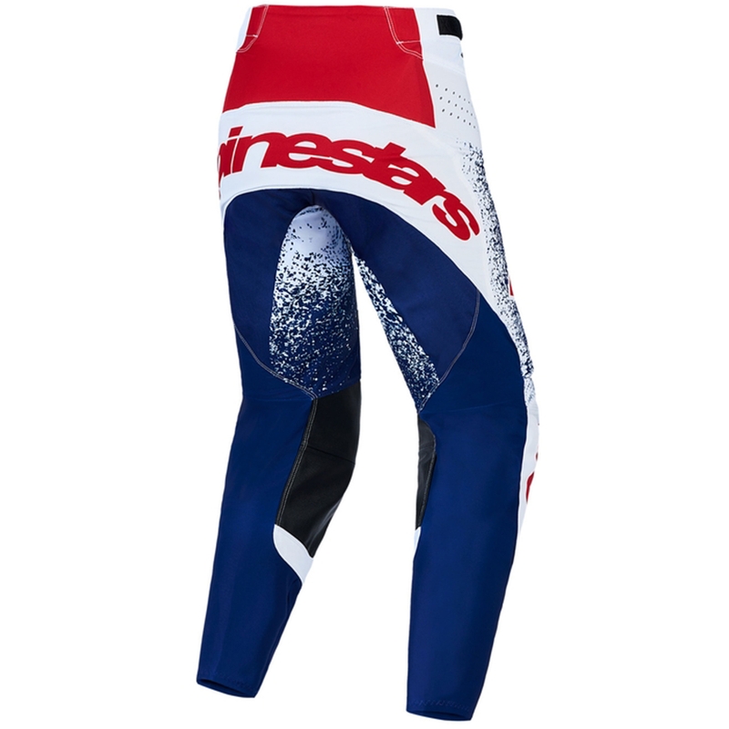 Pantaloni da motocross Alpinestars Techstar Limited Edition Unity Rosso-Bianco-Blu