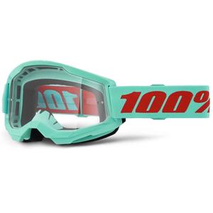 Occhiali da motocross 100% STRATA 2 New Maupiti (plexi trasparente)
