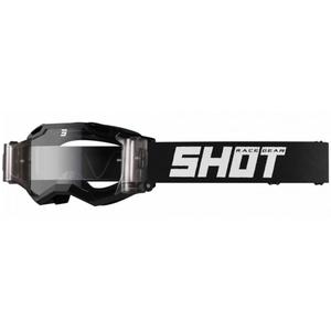 Occhiali da motocross Shot Assault 2.0 Solid Roll-Off nero